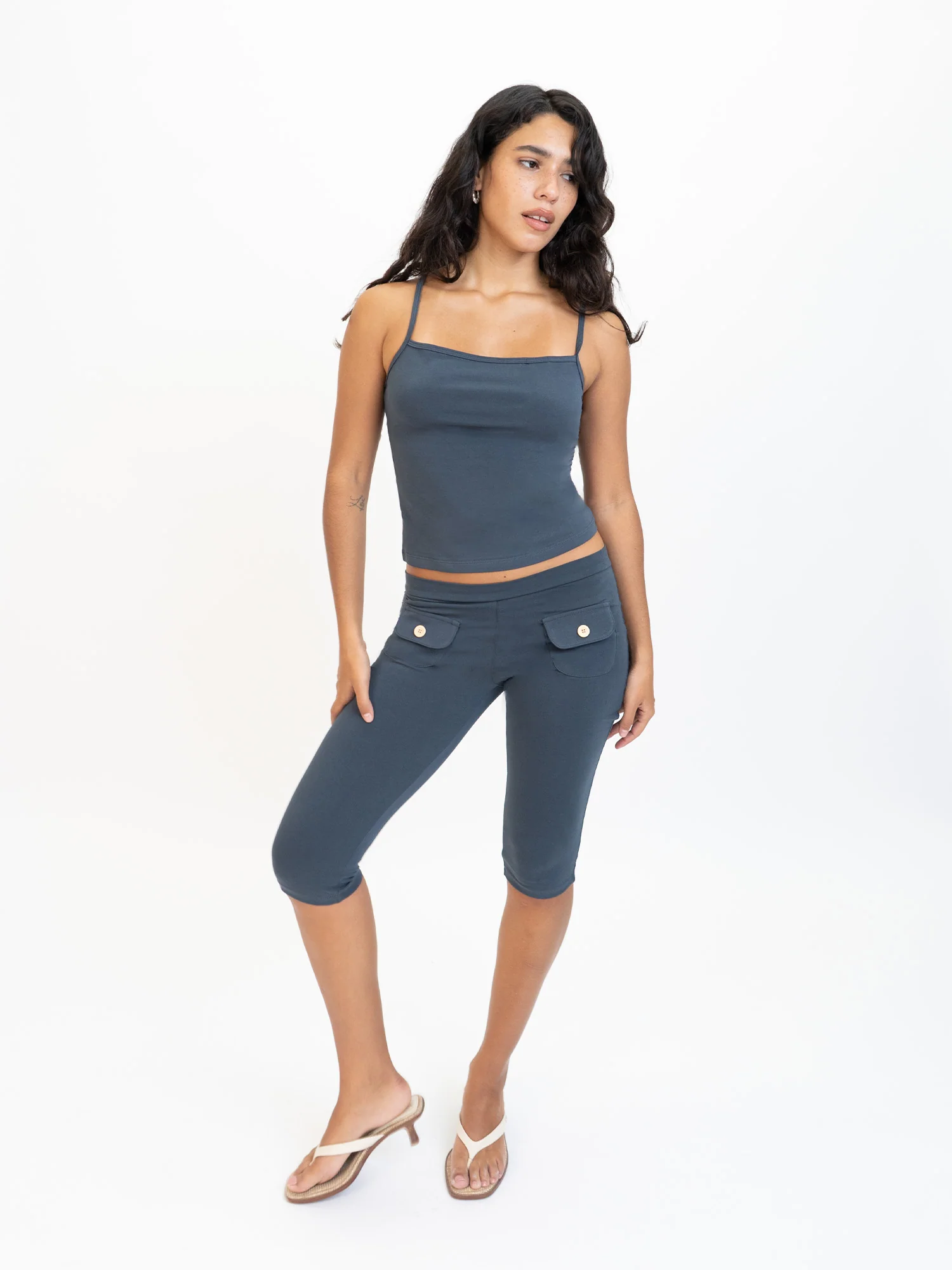 Button Capris - Image 11