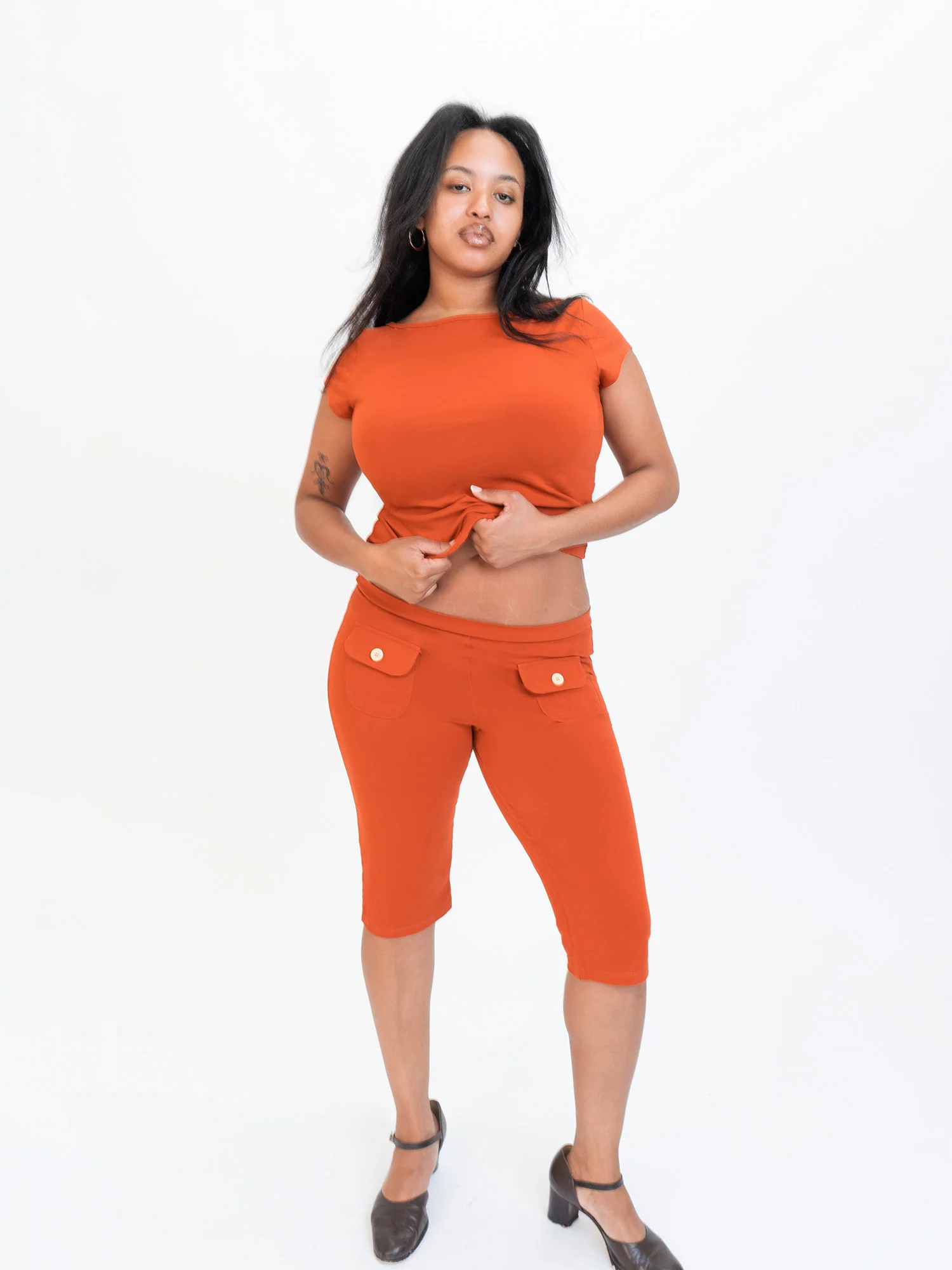 Button Capris - Image 8