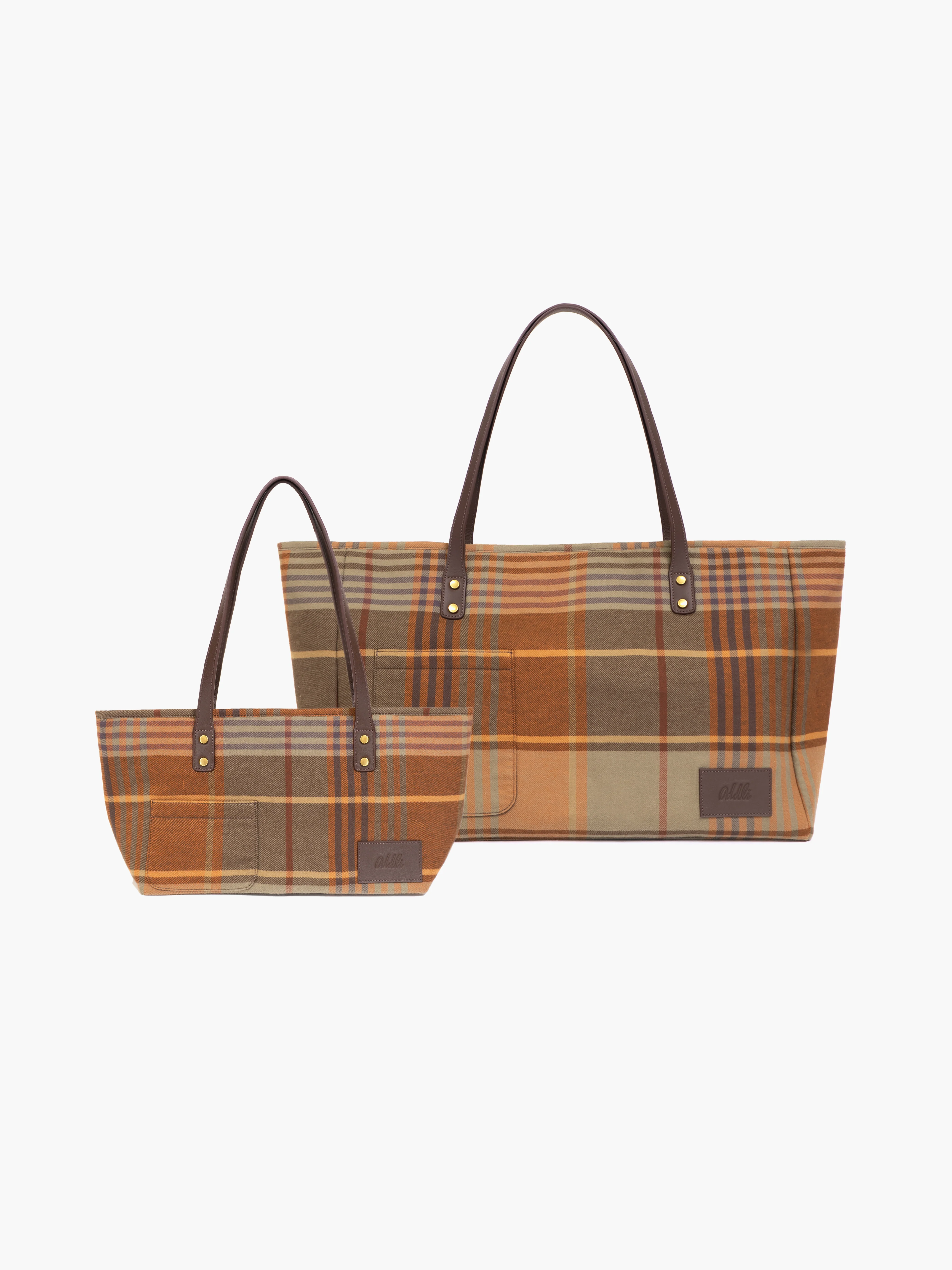 Mini Plaid Bag - Image 9