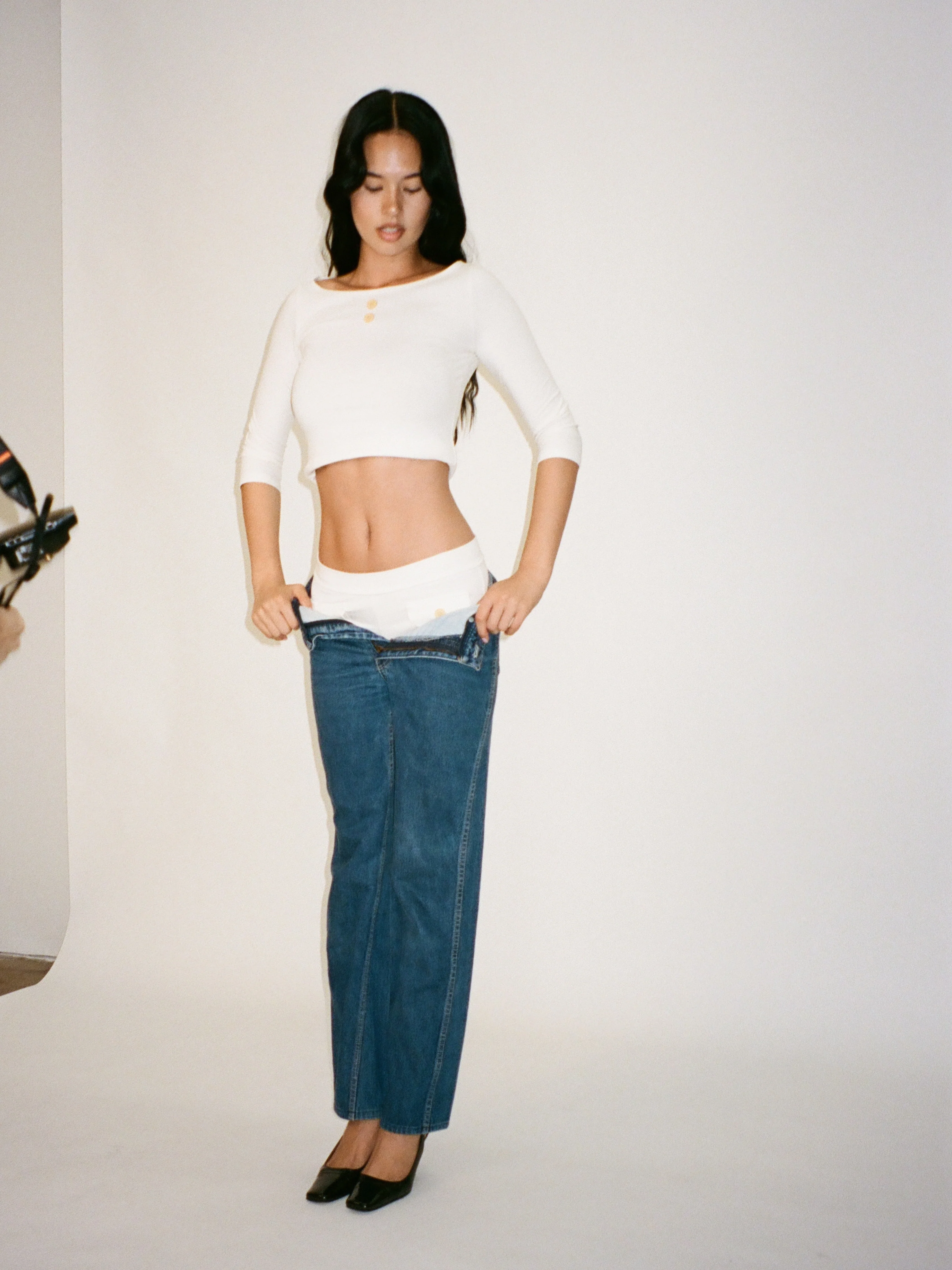 Button Mini Shorts - Image 34