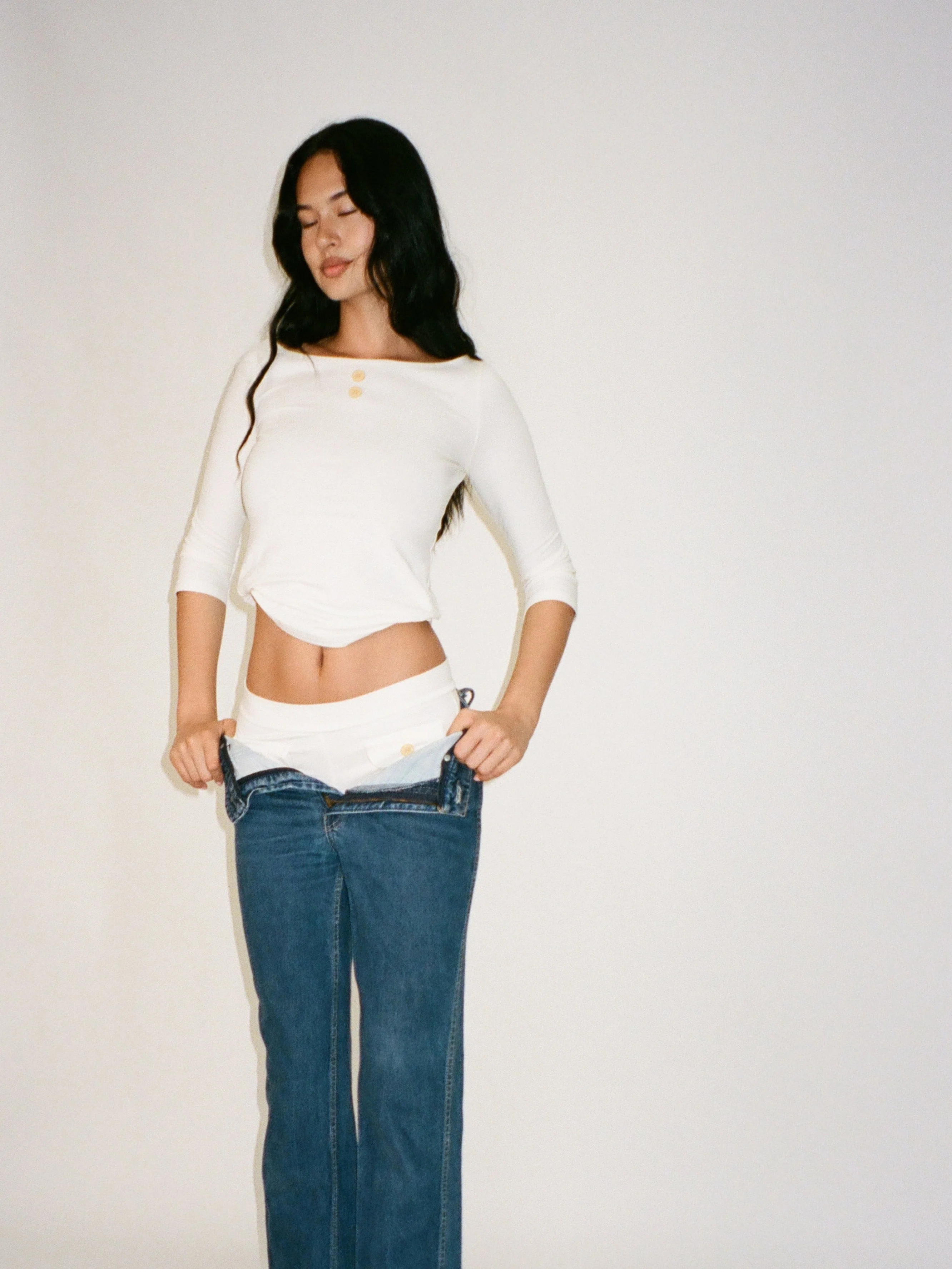 Button Mini Shorts - Image 35