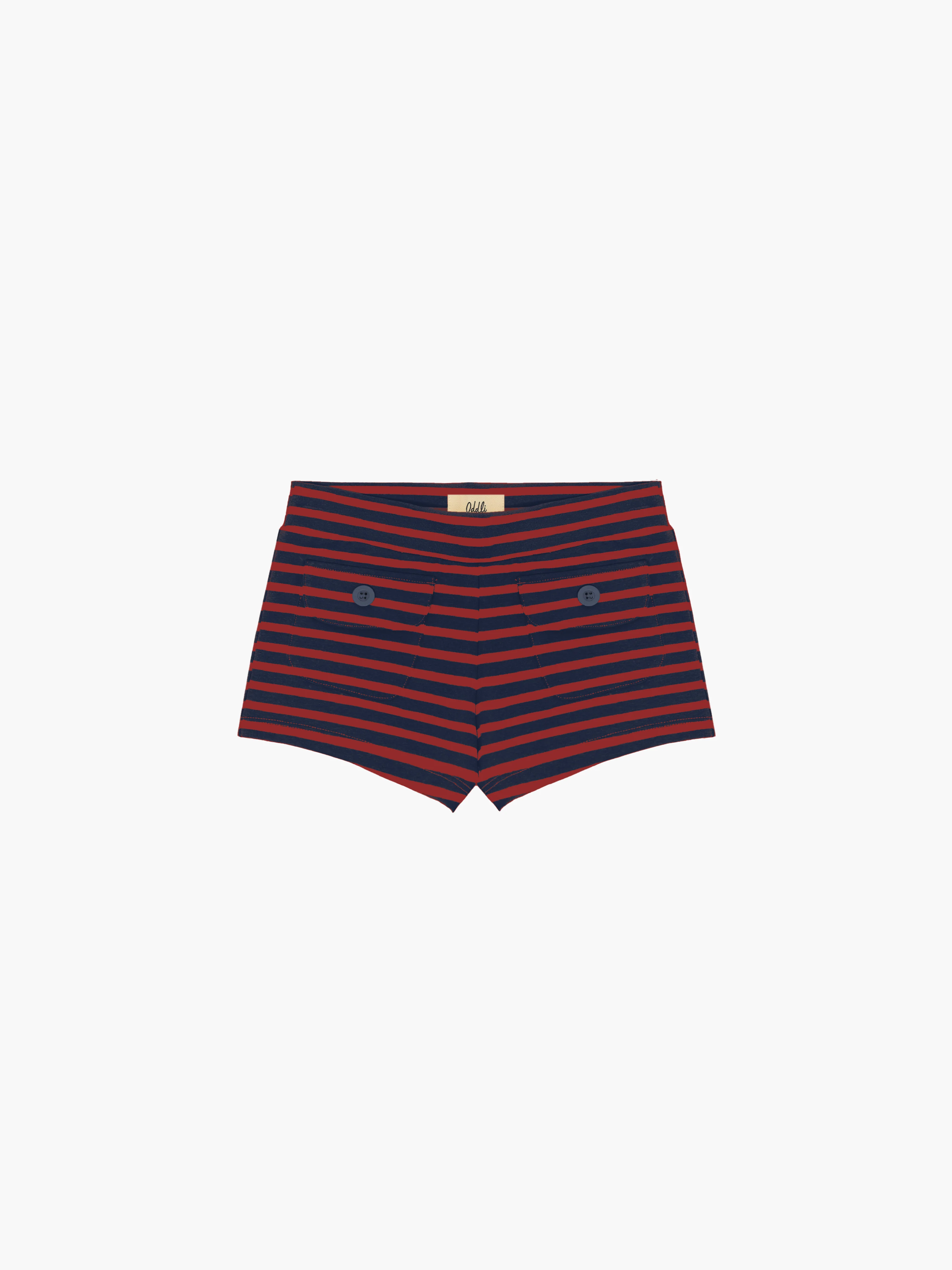 Button Mini Shorts - Image 36