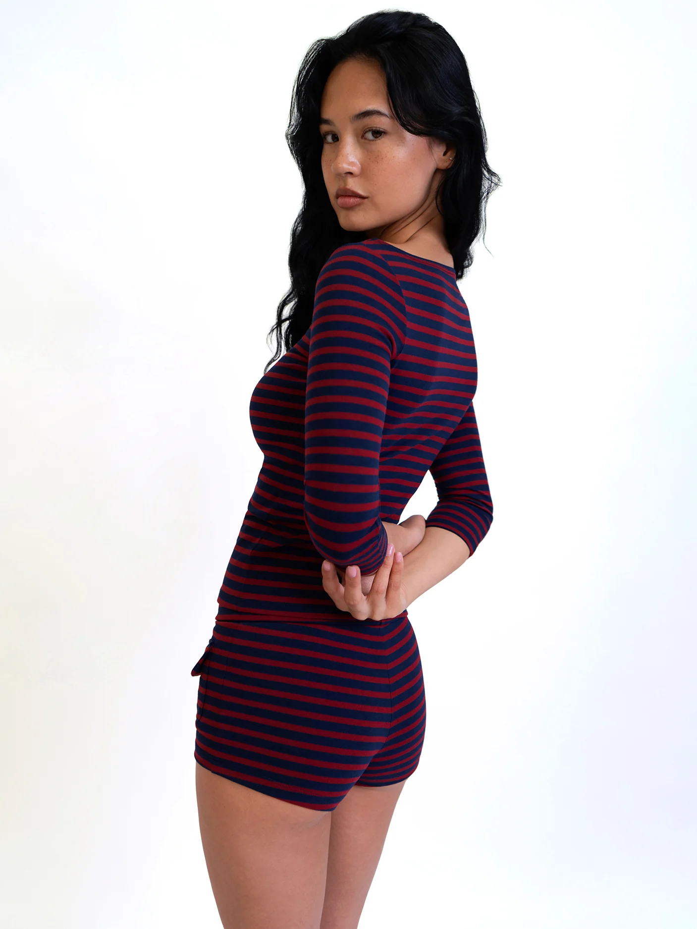 Button Mini Shorts - Image 39