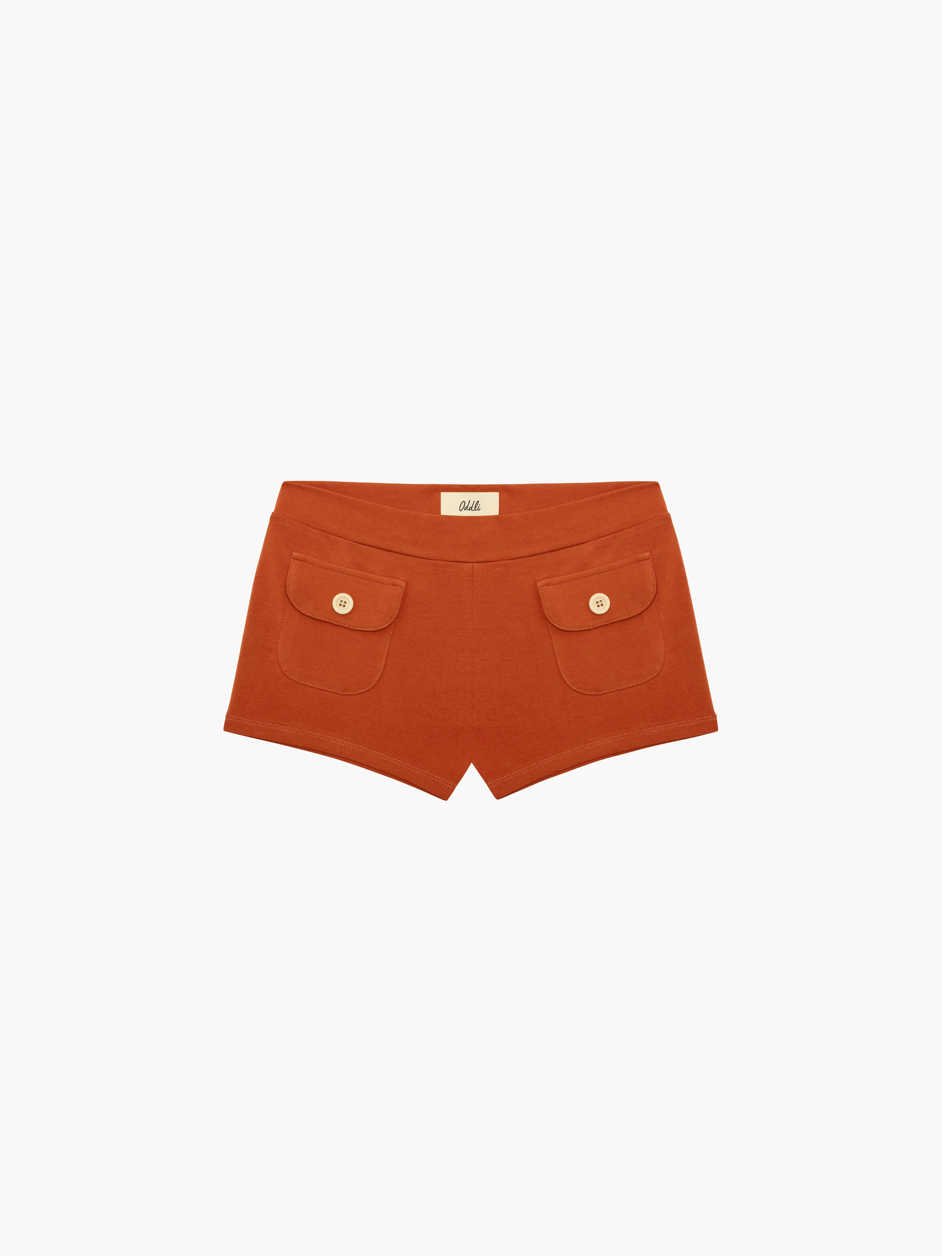 Button Mini Shorts - Image 9